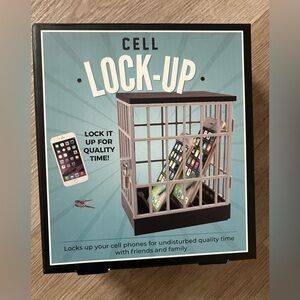 Cell Lock-Up Phone Holder